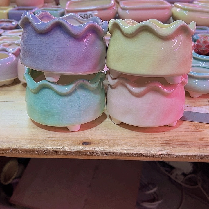 陶瓷花盆当场凑满12包邮