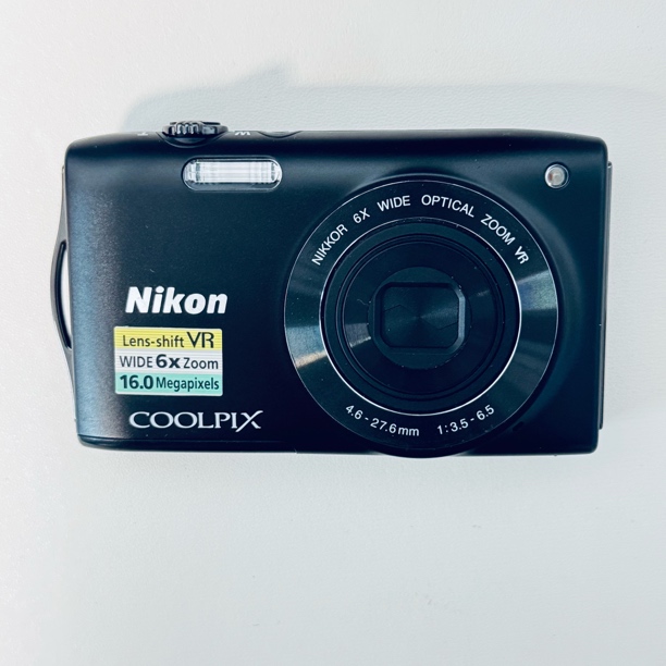 95新 Nikon/尼康 s3300爆款1600w像素6倍光变出片光感磨皮