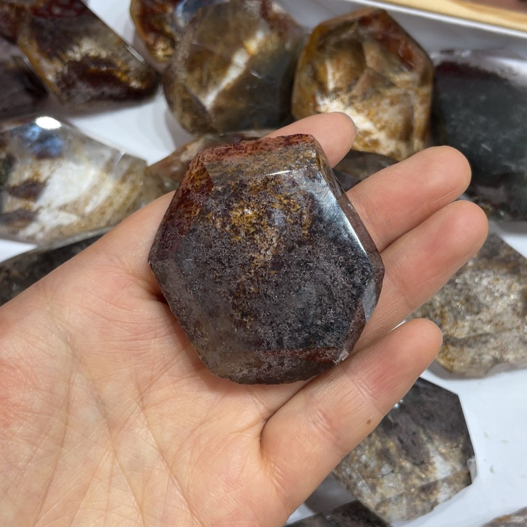 水晶摆件未镶嵌明***好幽灵