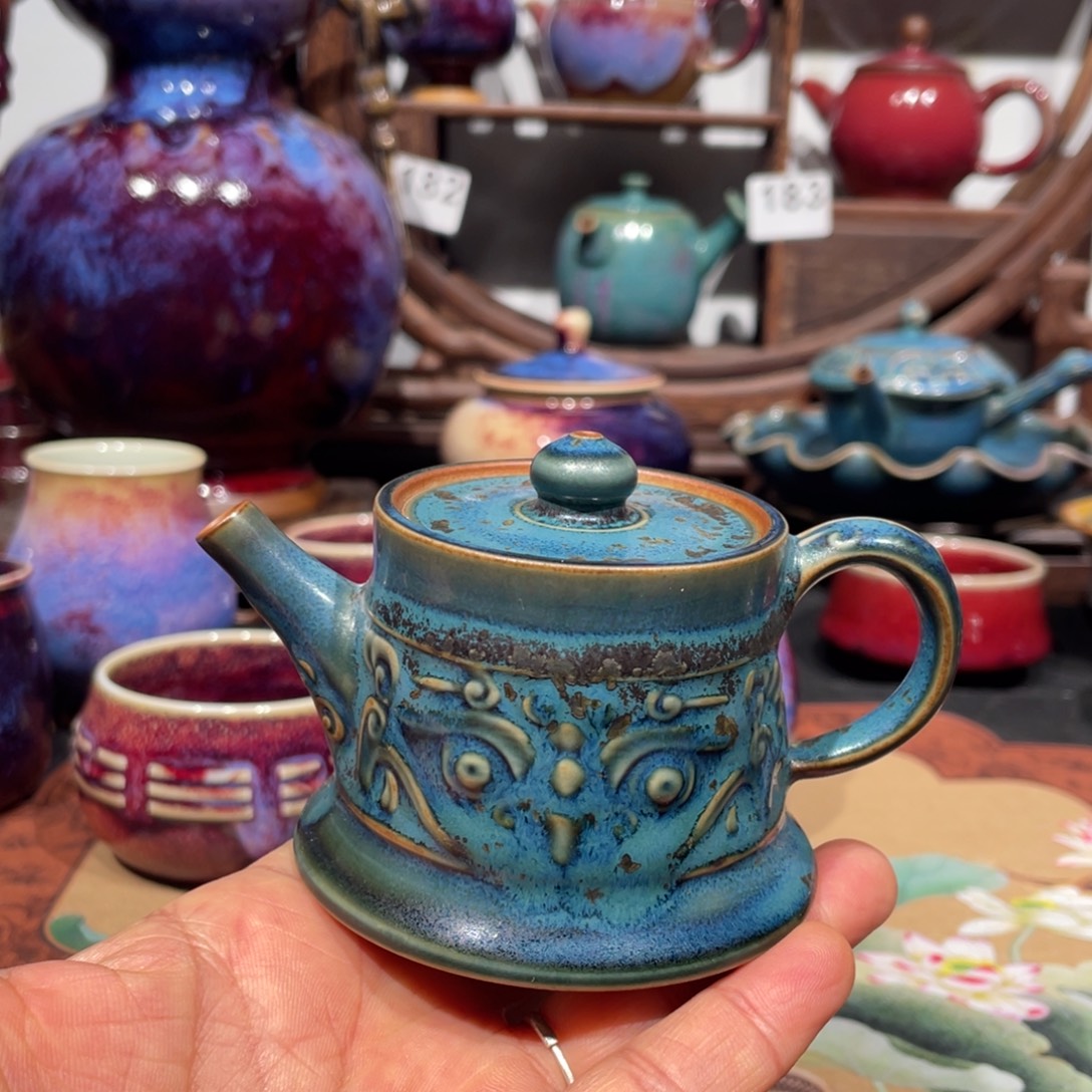 中国神后钧瓷茶器