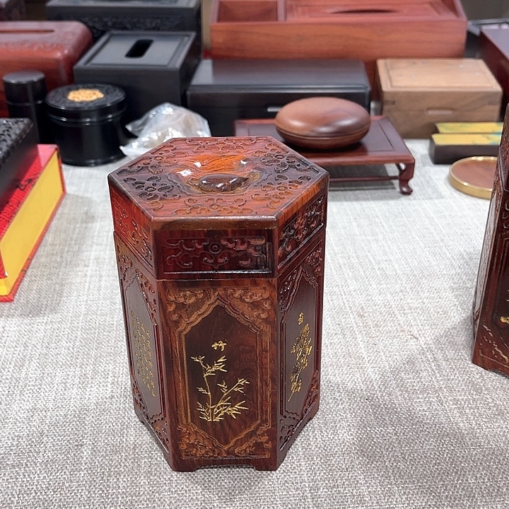 木红木工艺品雕刻工艺微暇