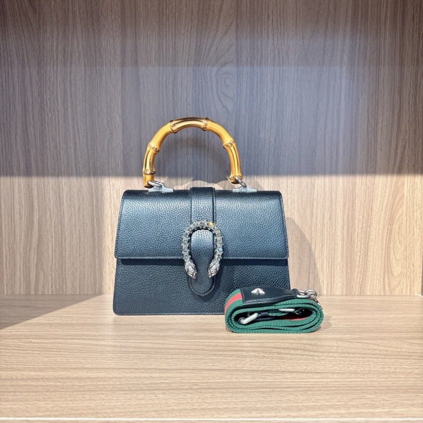 99新 GUCCI/古驰 Gucci/古驰 酒神竹节包 023开 