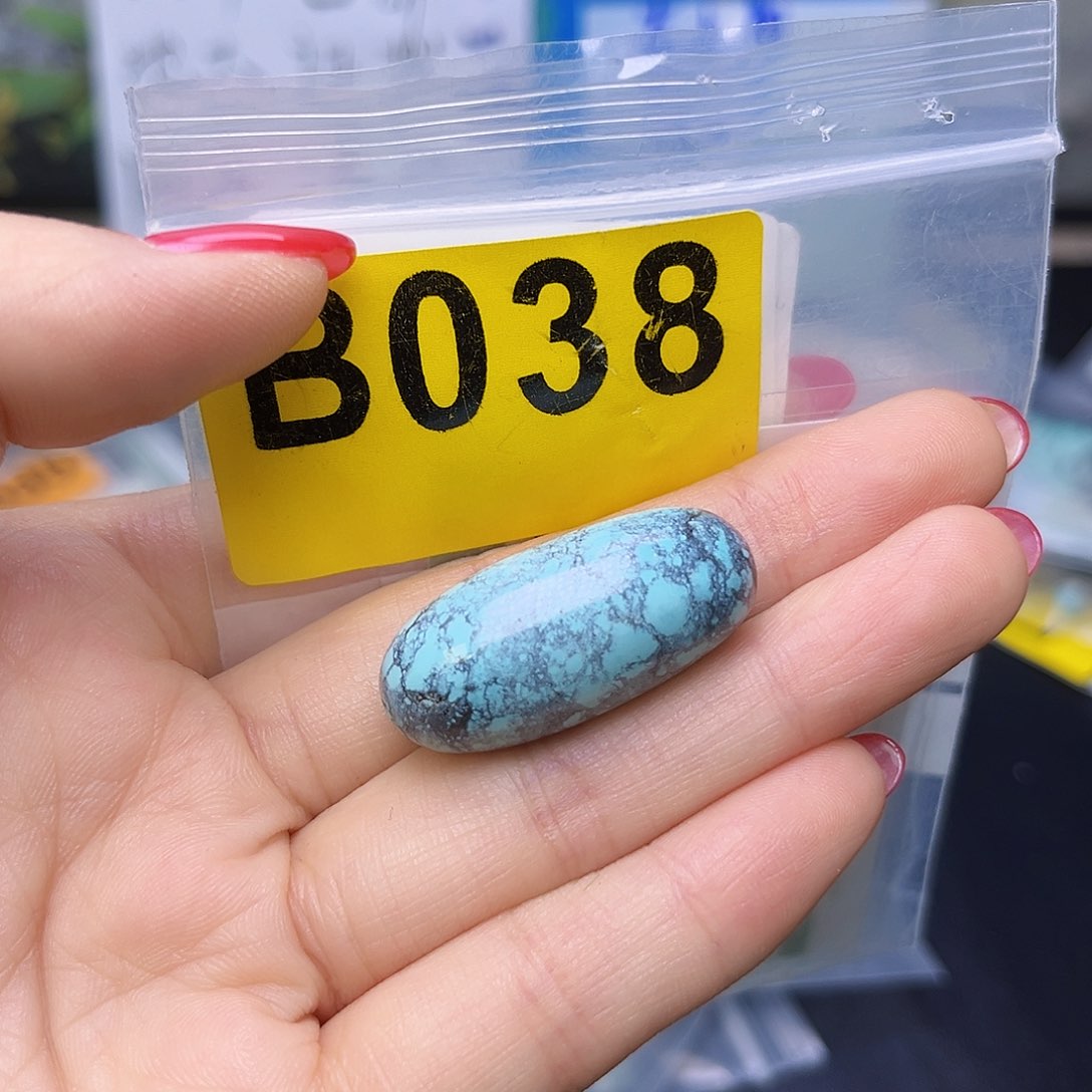 绿松石未镶嵌珠宝半成品