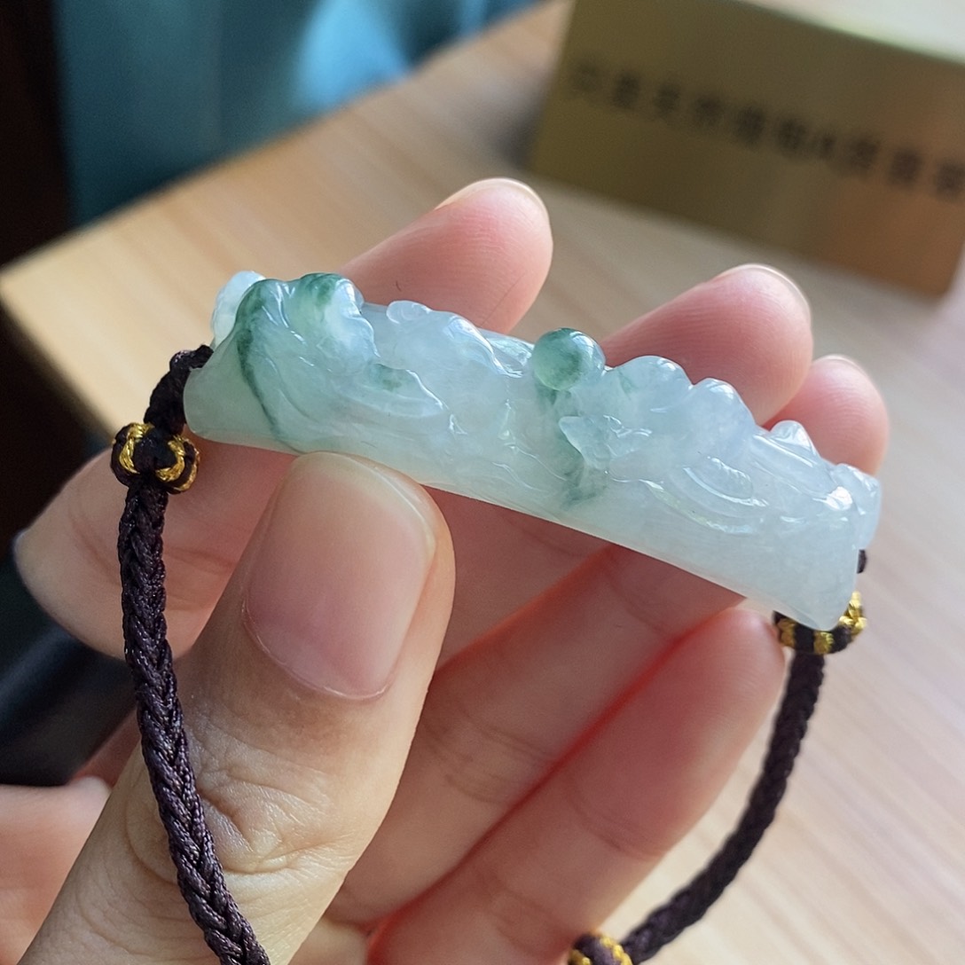 【闪购商品】颈饰未镶嵌翡翠天然缅甸A货翡翠