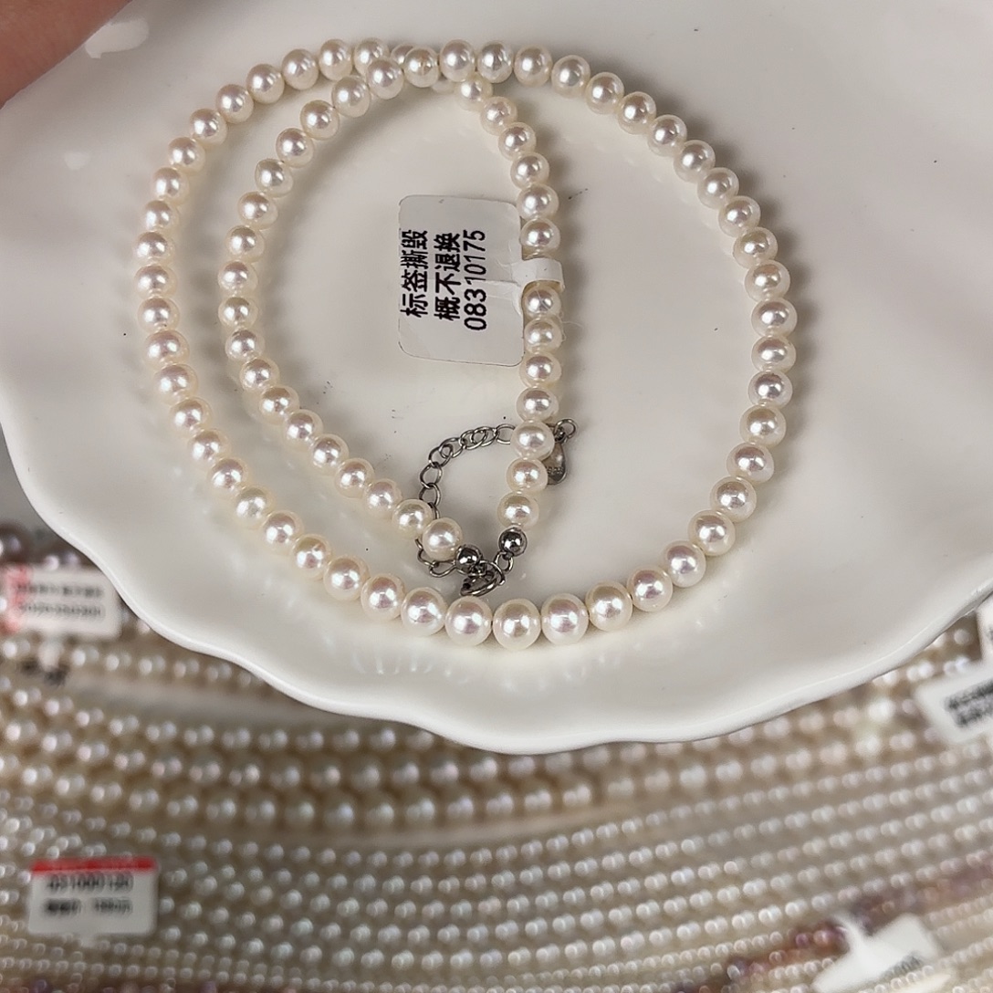 淡水珍珠项链未镶嵌项链