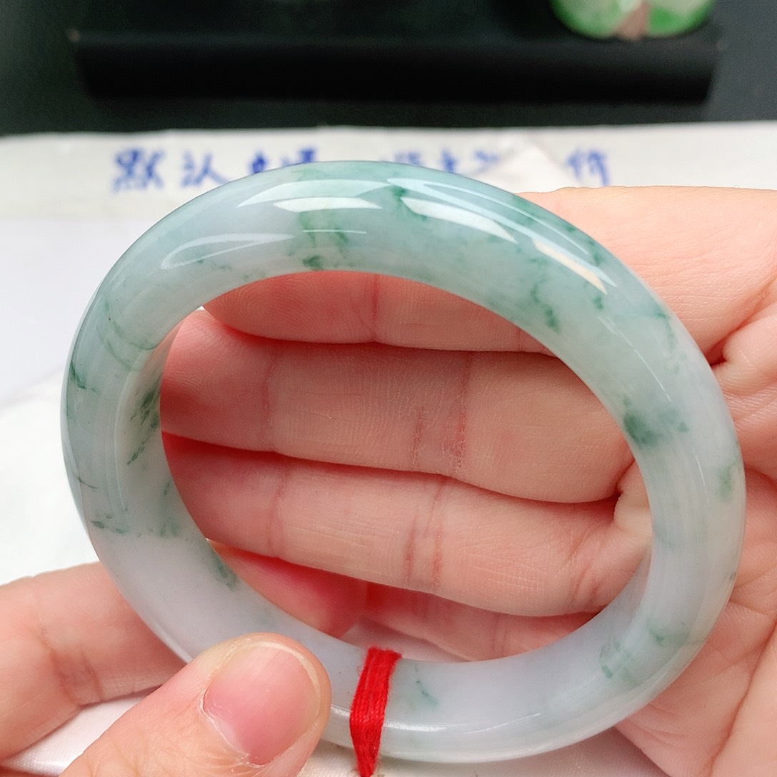 未镶嵌手镯翡翠55-57圈