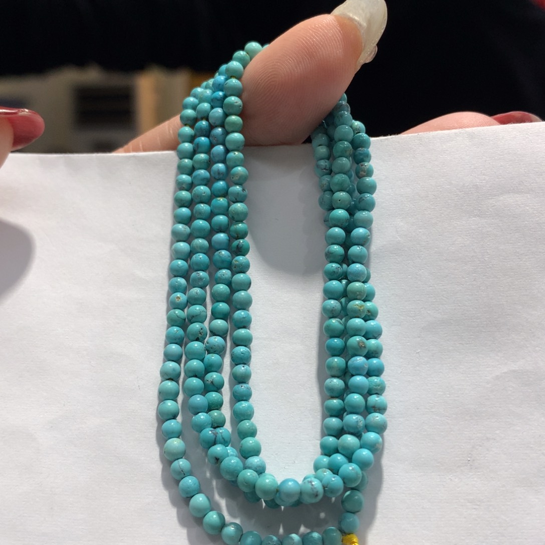 绿松石长链未镶嵌