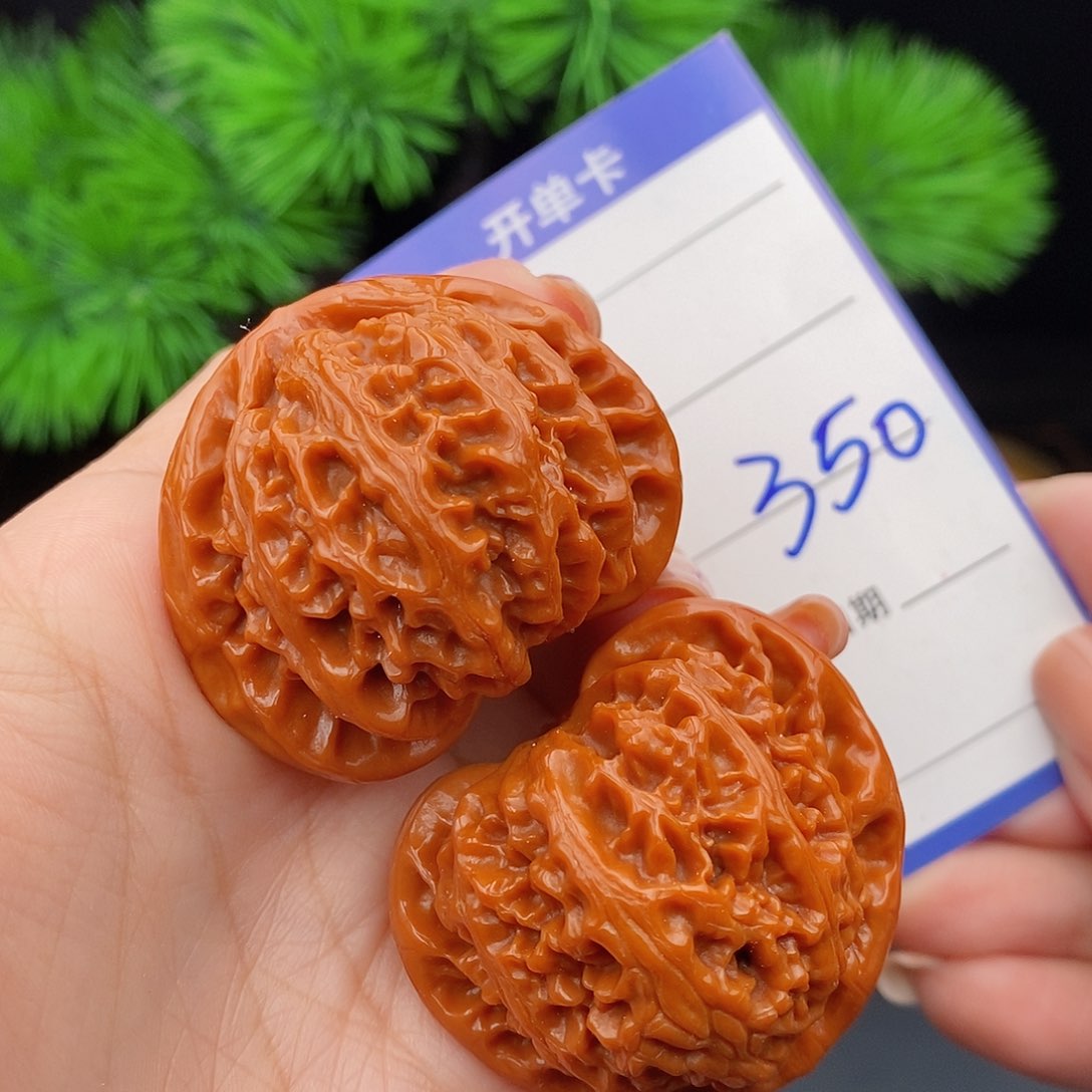 文玩核桃把件43宫灯350