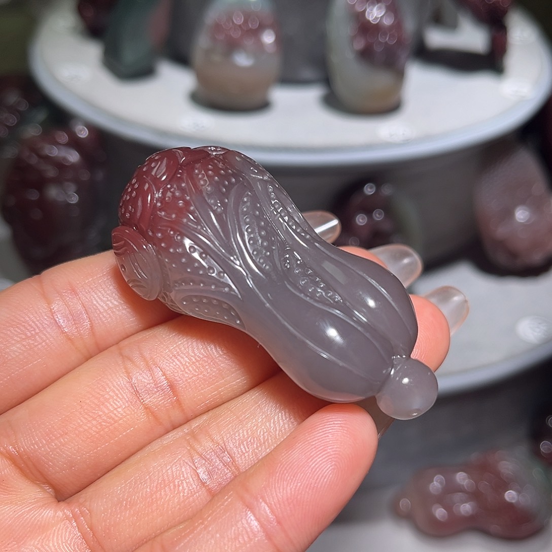 取***消玛瑙/玉髓未镶嵌颈饰