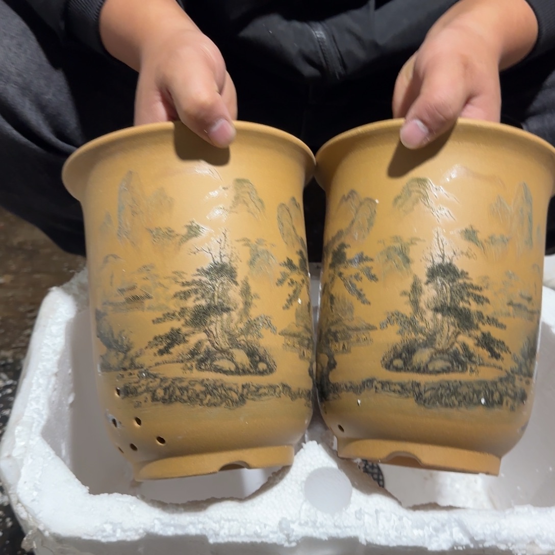 紫砂花盆瑕疵是不需要