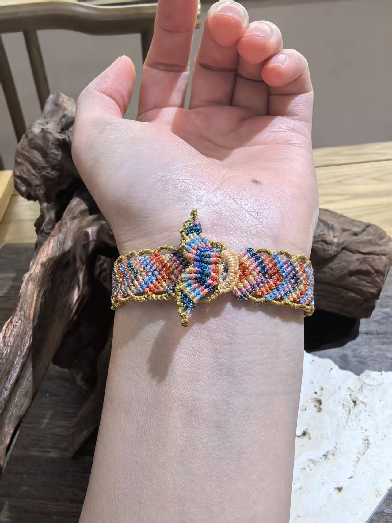 手链 缠鲤 古法编制手绳时尚手工高级款HX009