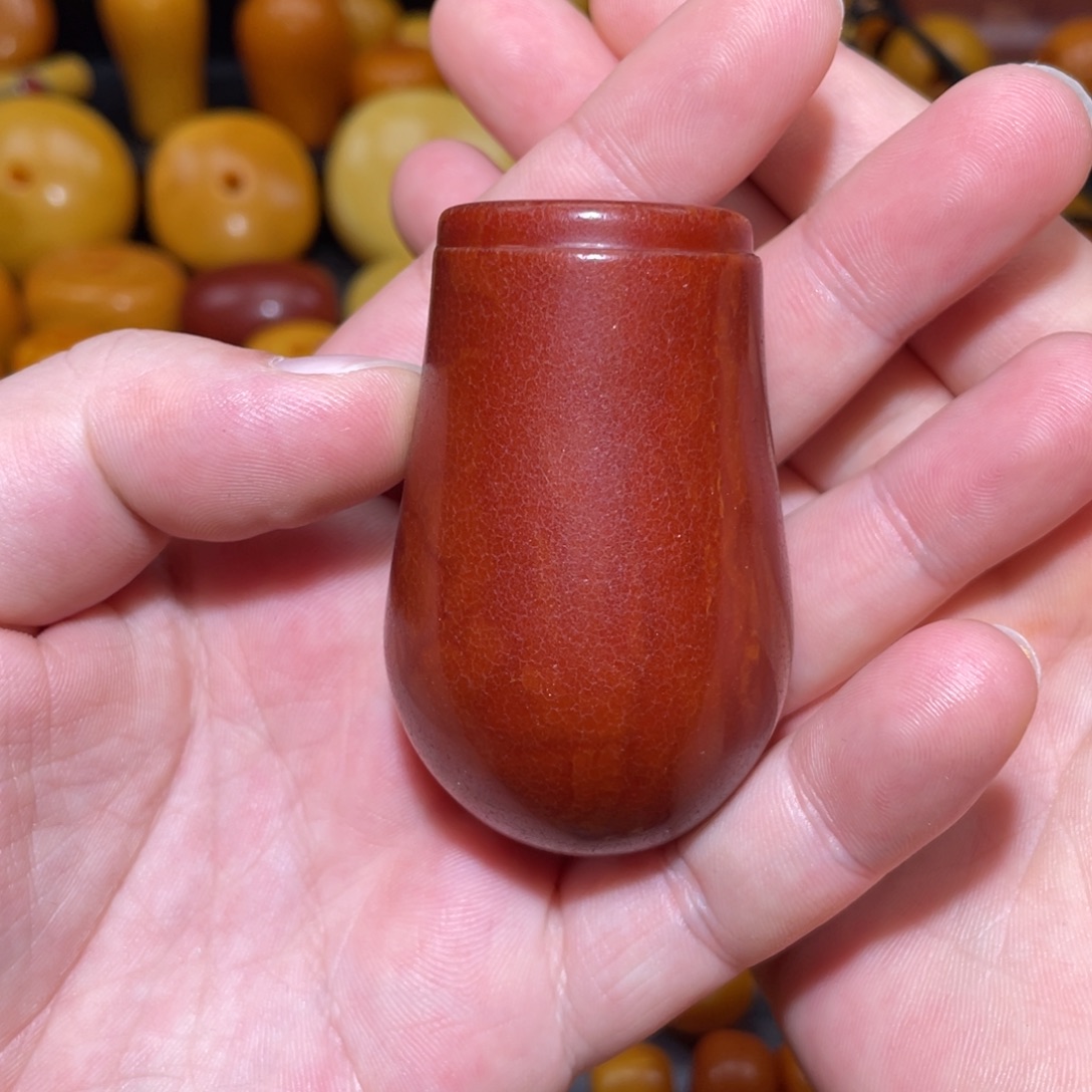 琥珀未镶嵌裸石葫芦头