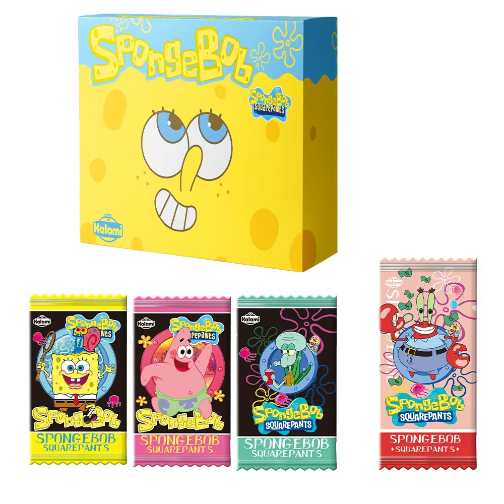 【CC】KALAMI海绵宝宝 第一弹 收藏盲盒卡牌（默认代拆）L