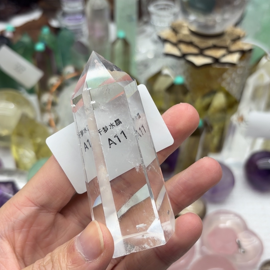 水晶未镶嵌珠宝半成品