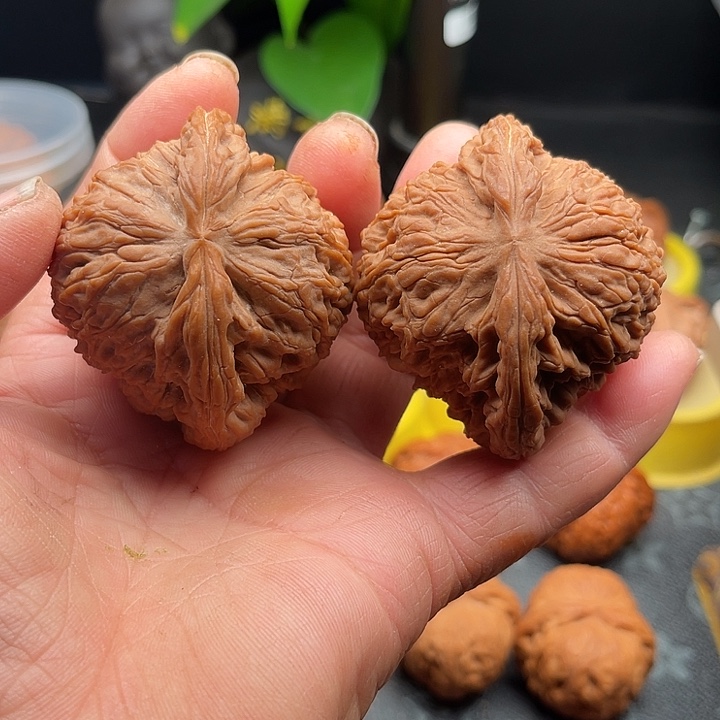 桃核把件全品南疆石边54➕55