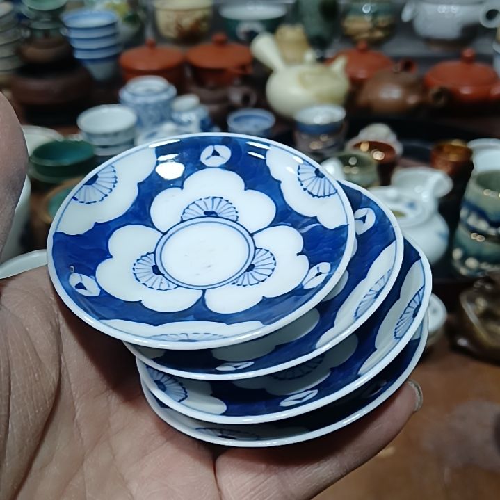 瓷片茶杯茶壶茶碗汤吞碟