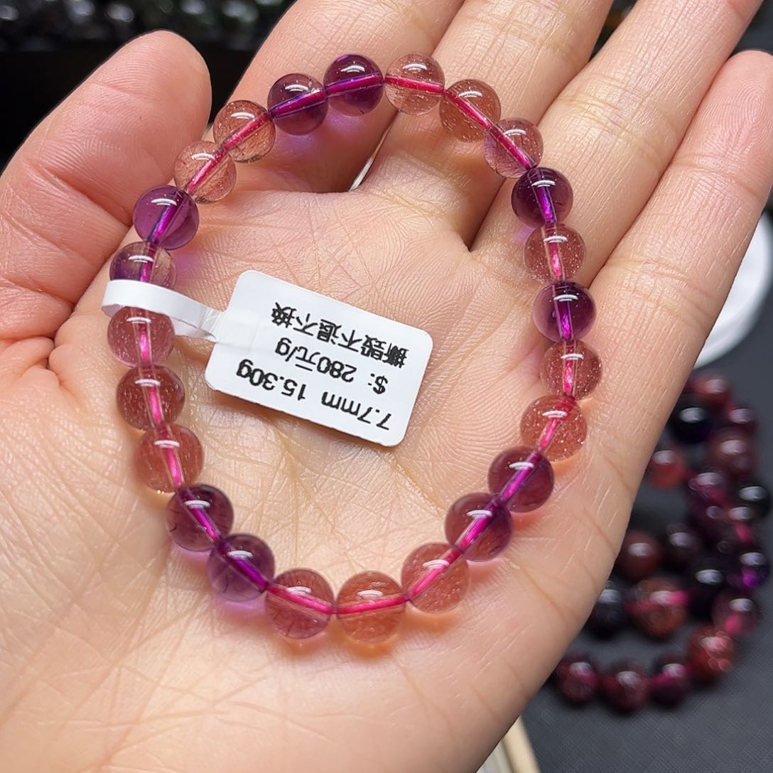 水晶手链未镶嵌七*手链