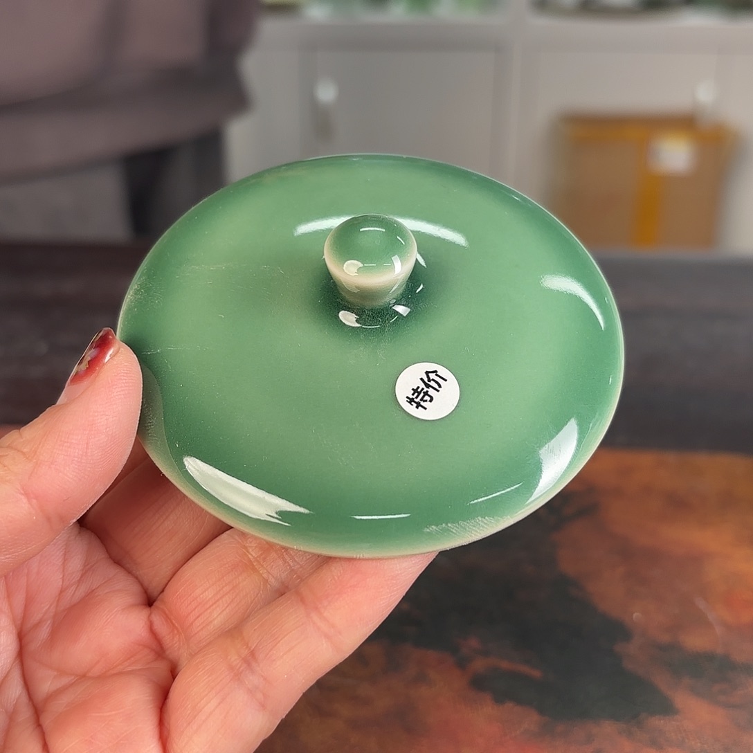 龙泉云间青瓷小米茶器