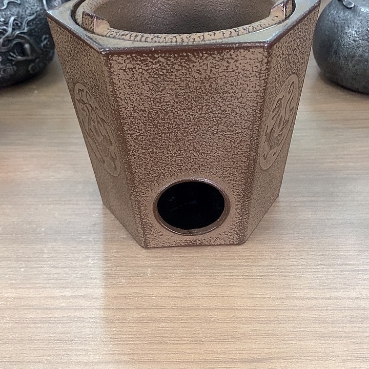 1六角复古碳炉纯手工打造