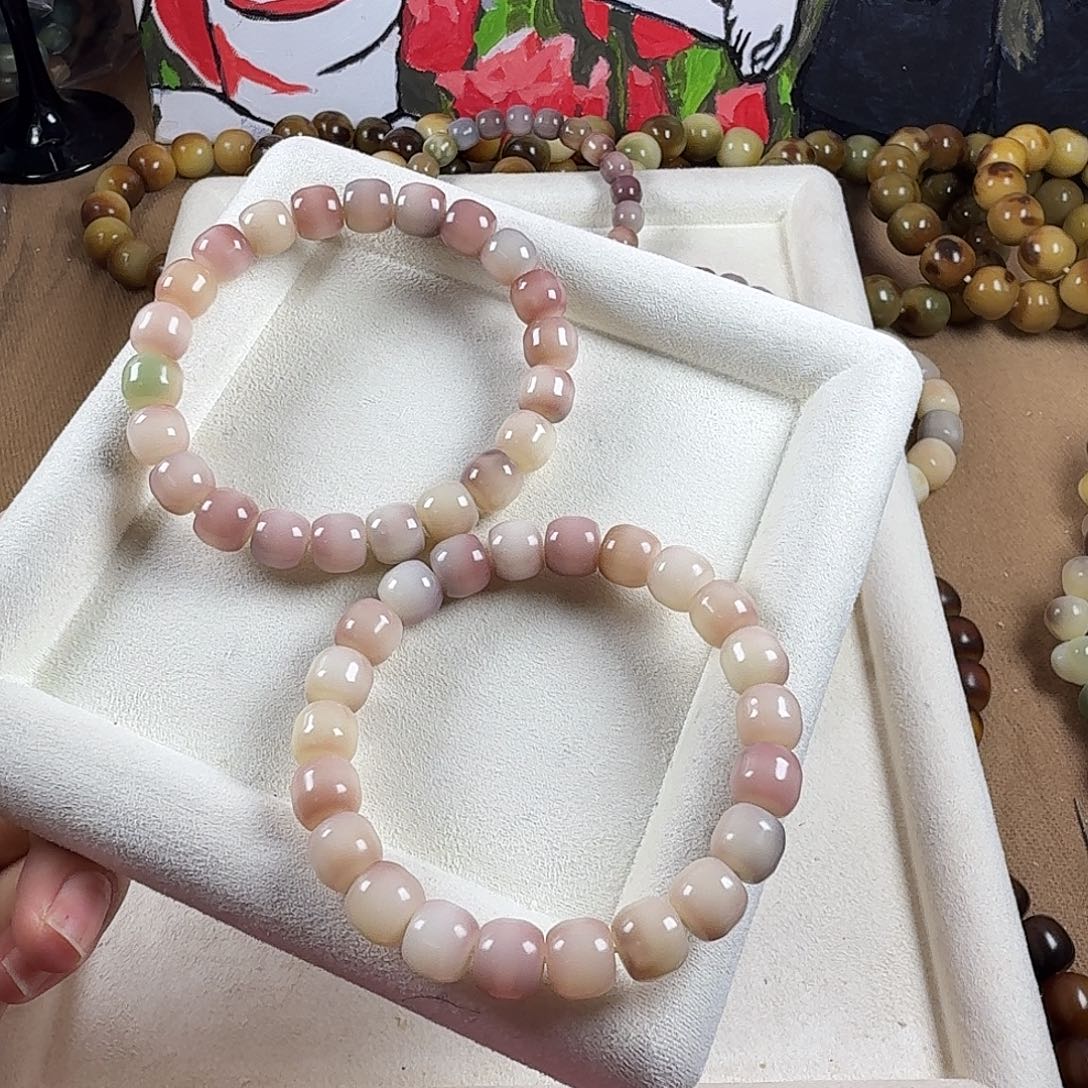 时***糖菩提根/象牙果吊坠085 梦幻花园 微瑕