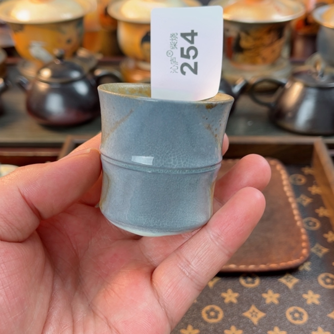 【闪购商品】沁庐柴窑古法柴烧手工茶具