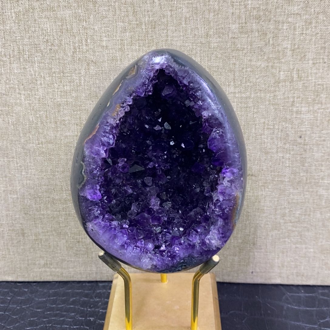大型摆件（非配饰）未镶嵌水晶紫水晶356