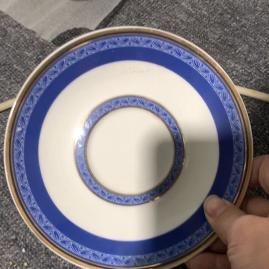 瓷片微瑕陶瓷处理介意请慎拍15厘米