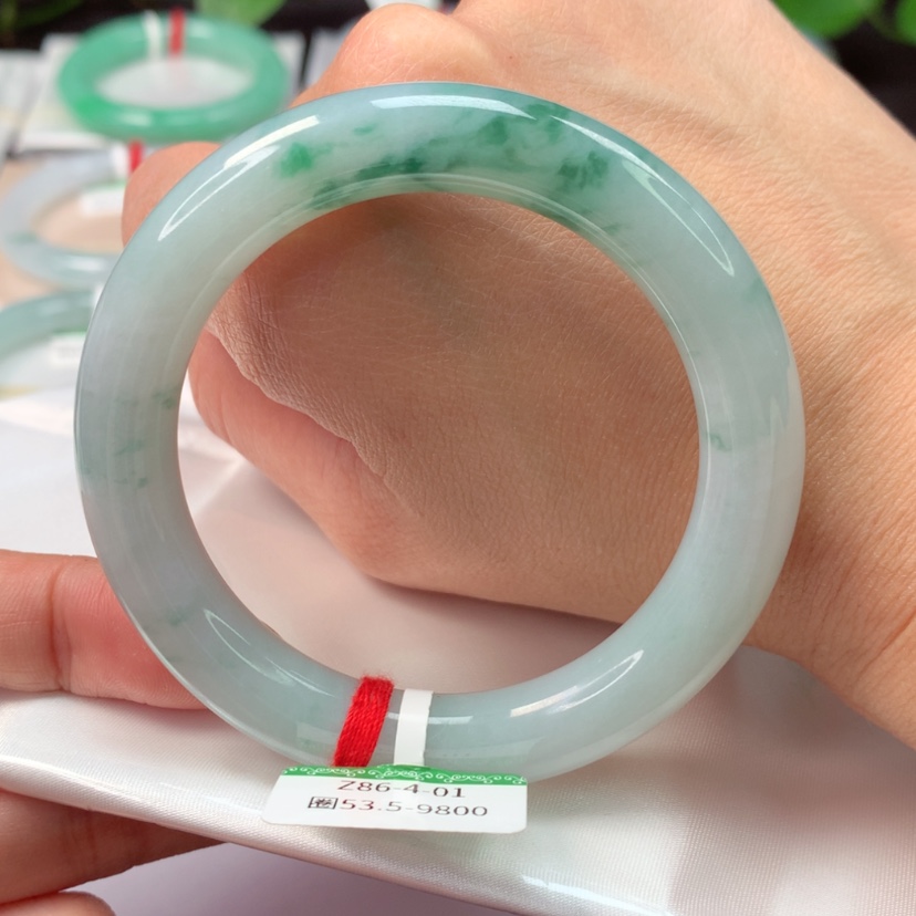 【闪购商品】翡翠手镯未镶嵌天然翡翠手镯