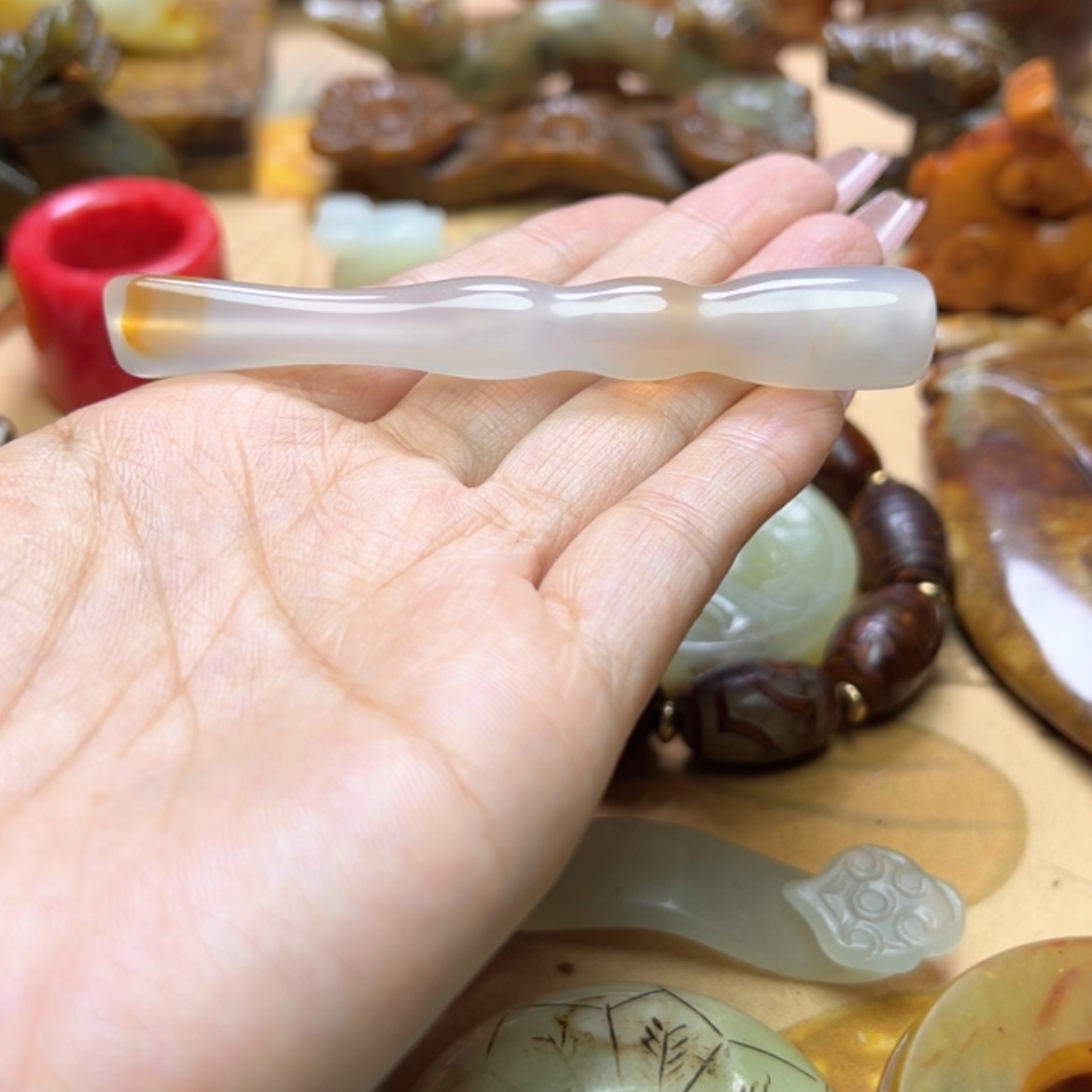 【闪购商品】玛瑙/玉髓颈饰未镶嵌