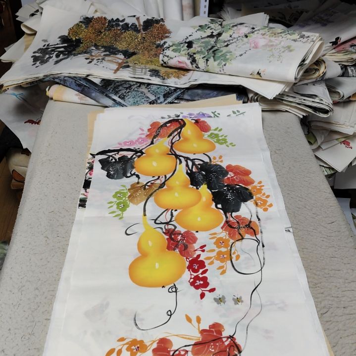 八***门国画落款后台备注