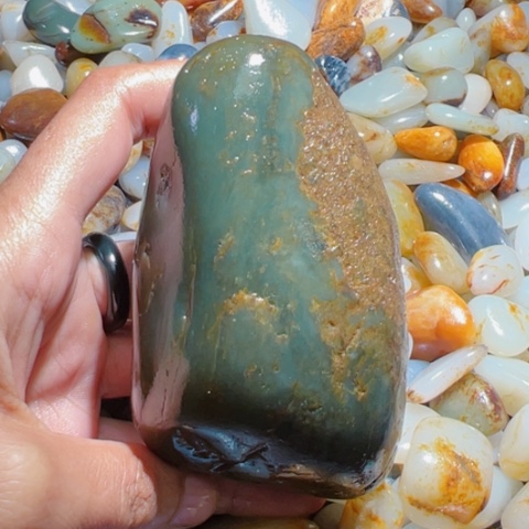 和田玉（糖玉）手链未镶嵌13