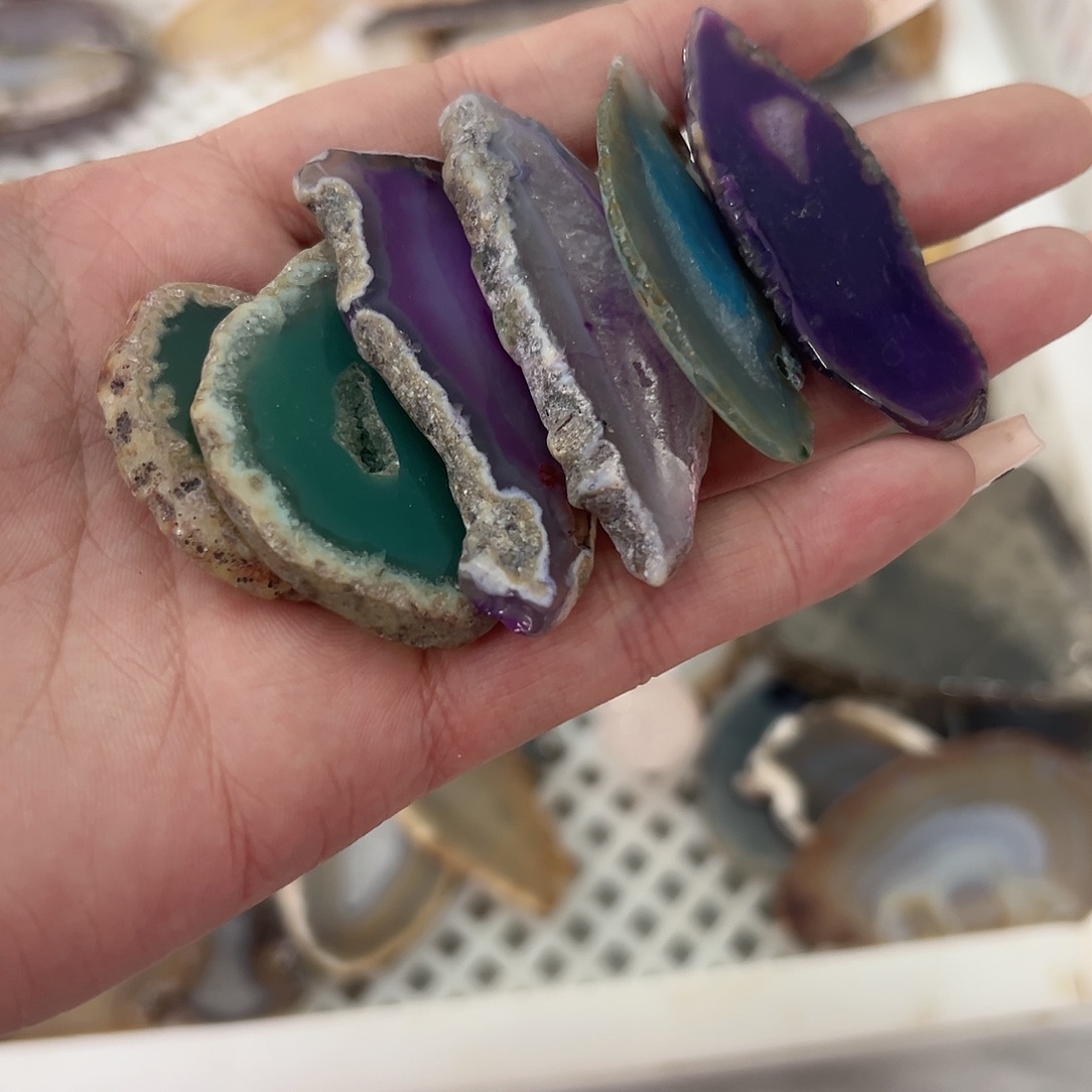 水晶珠宝半成品未镶嵌