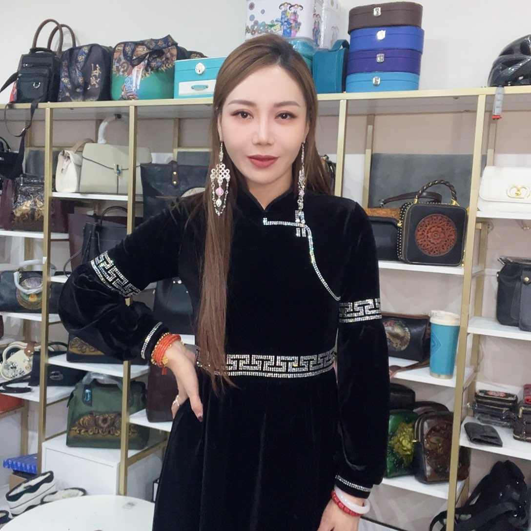 挂脖款辣妈家连衣裙3x