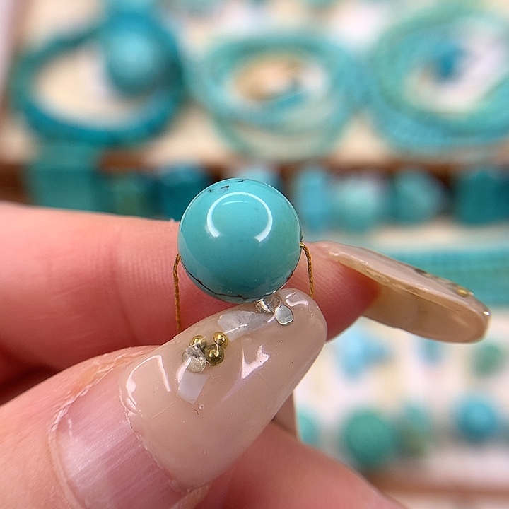 绿松石未镶嵌挂件佐****丿