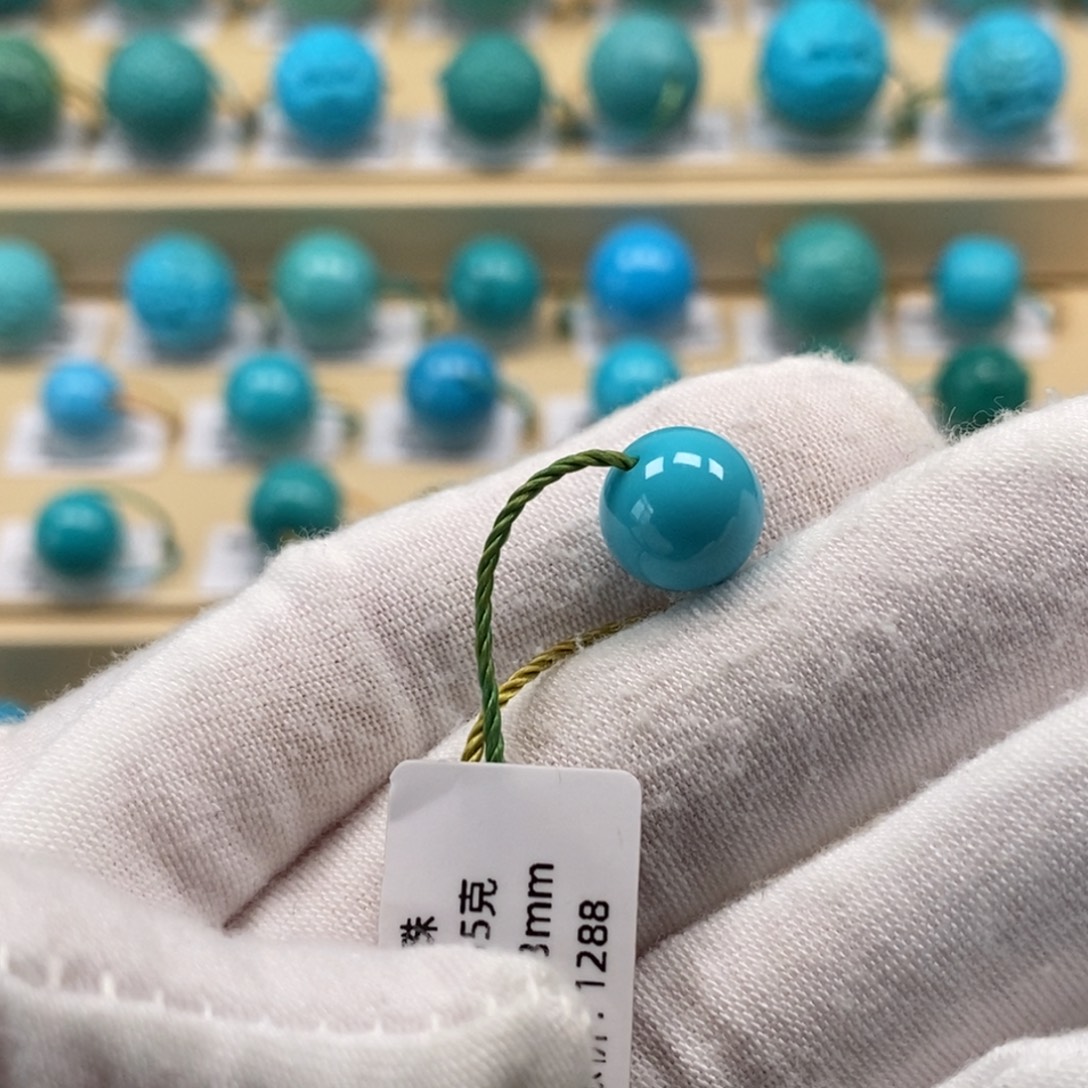 绿松石未镶嵌精品高瓷绿松石哦