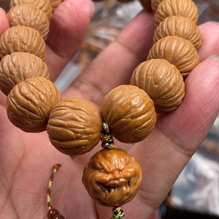 猴头核桃吊坠今天的