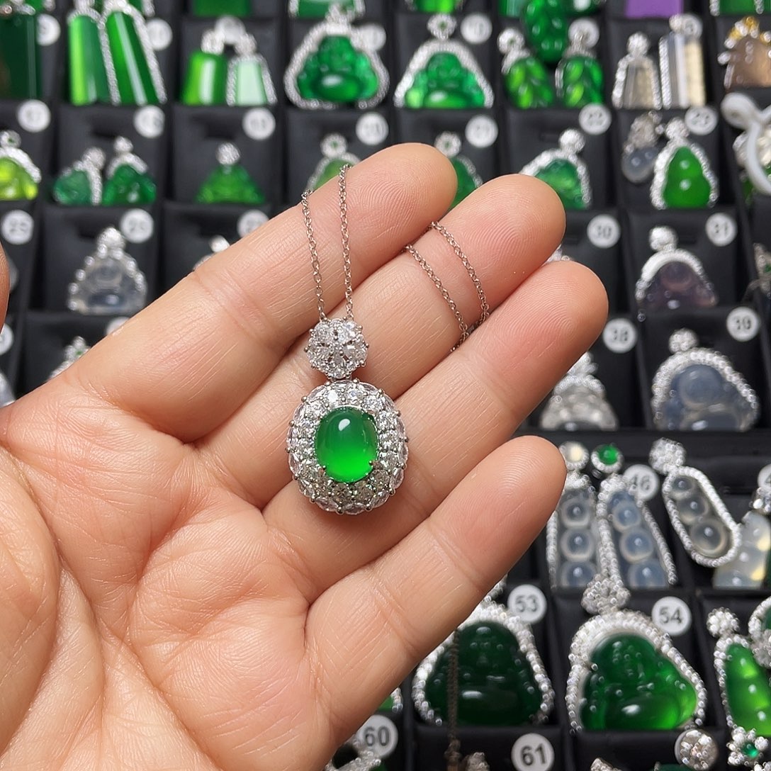 玛瑙/玉髓合金颈饰