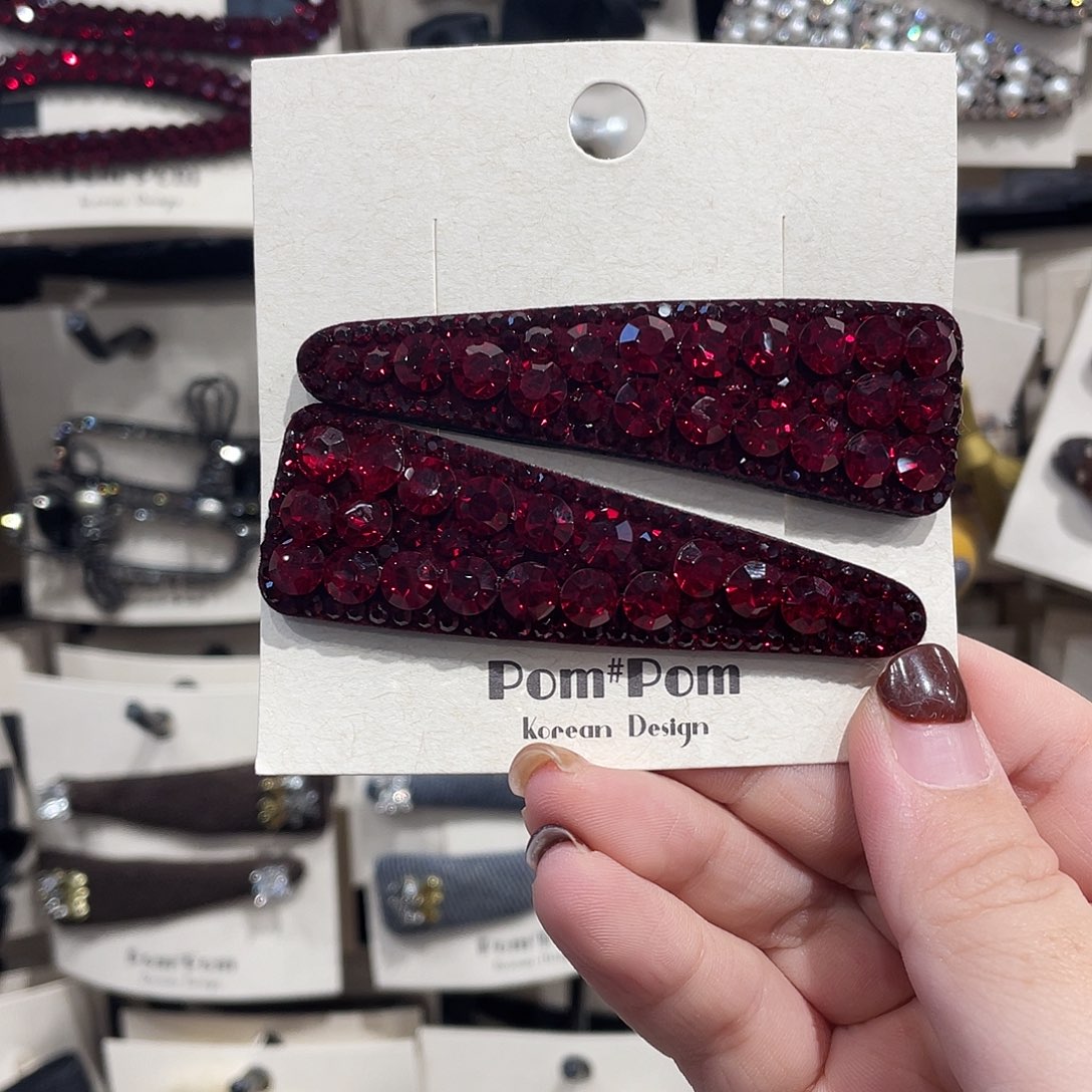 布艺非金属拜拜夹