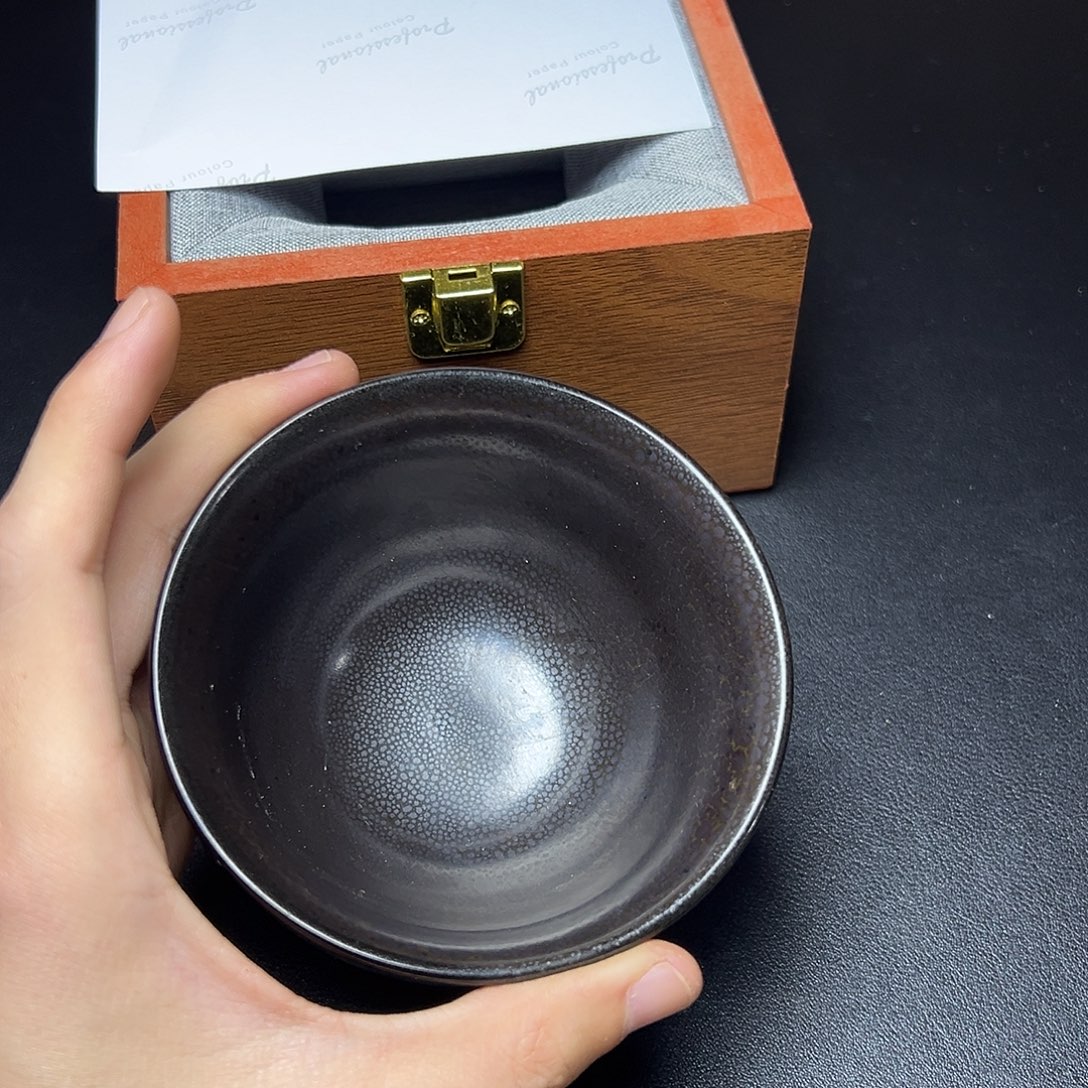 雨***茶盏192建窑建盏主人杯
