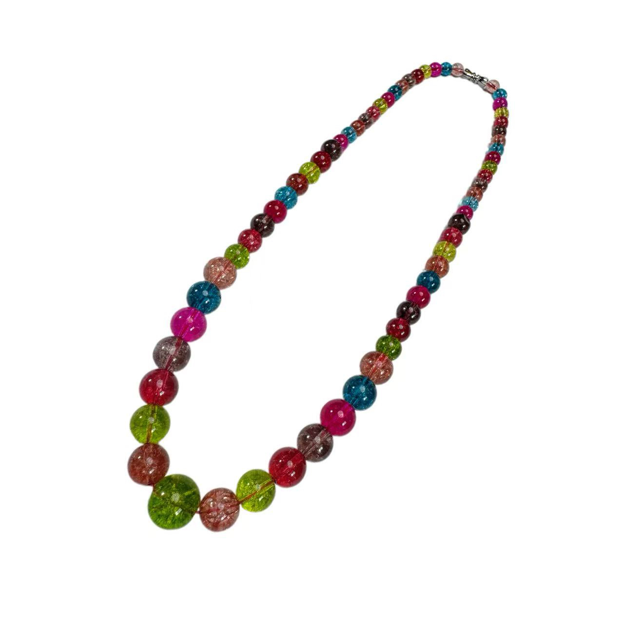 【马源专属：】复古七彩项链 A117-MJY-1A