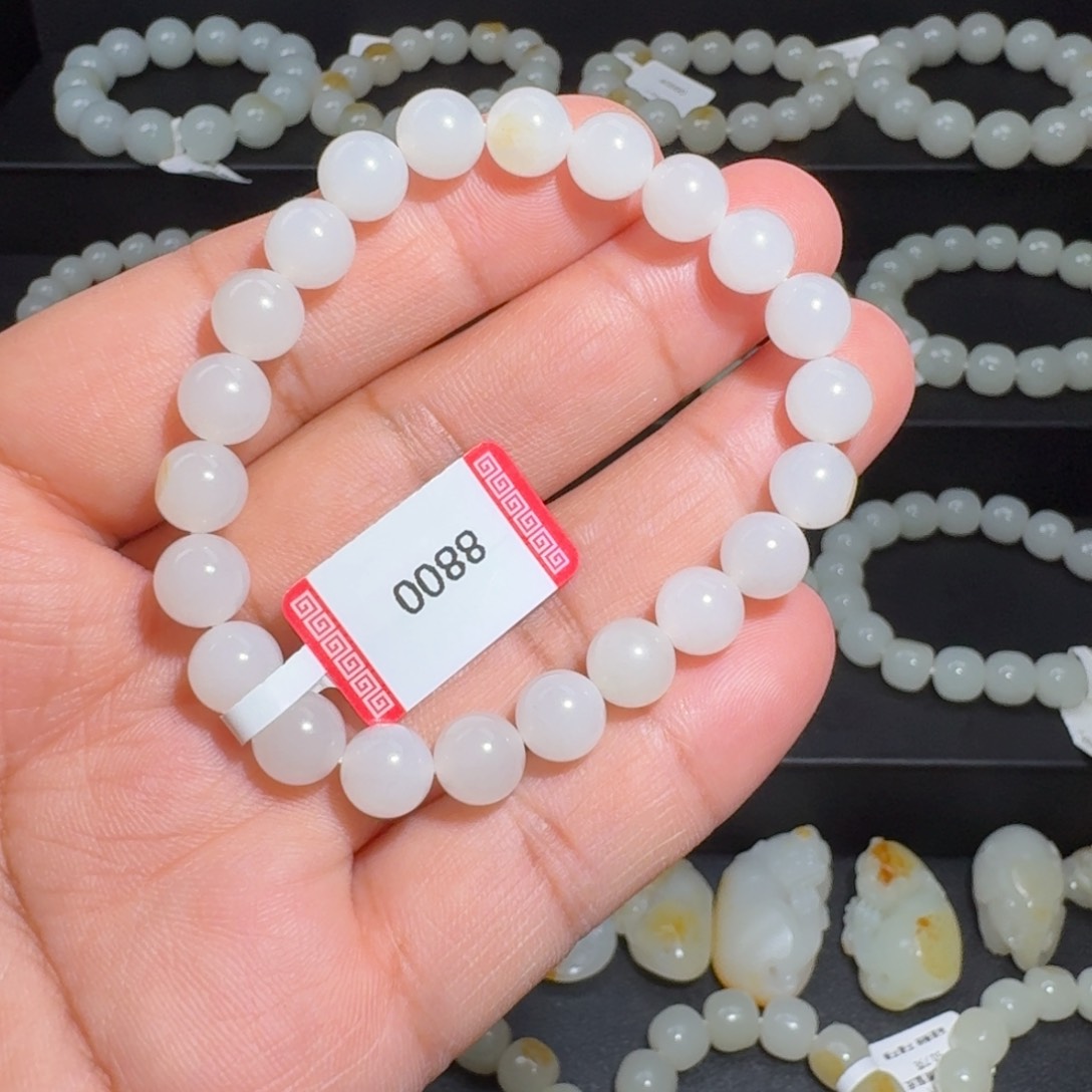 和田玉未镶嵌颈饰吃***7