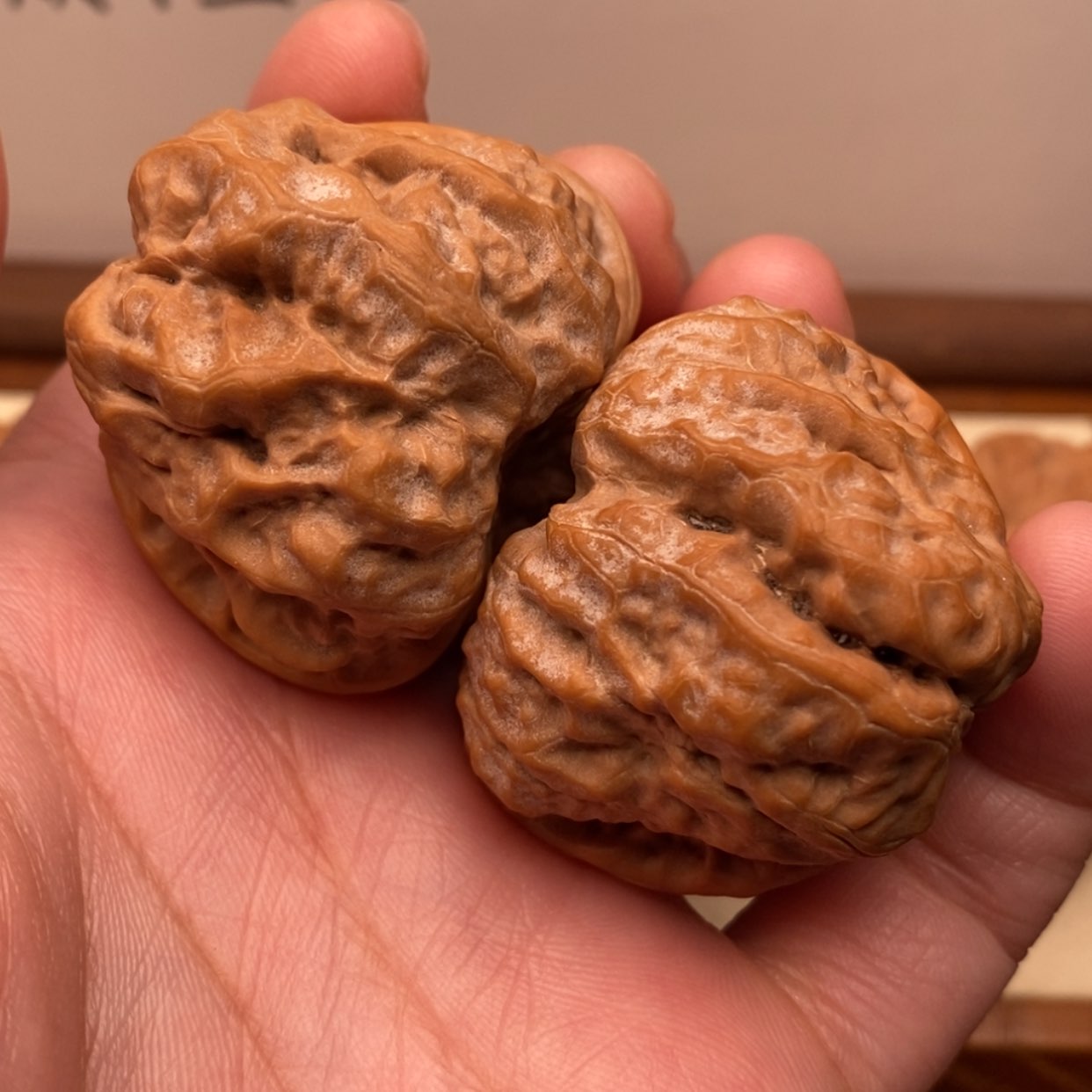 【闪购商品】把件文玩核桃?边41左右