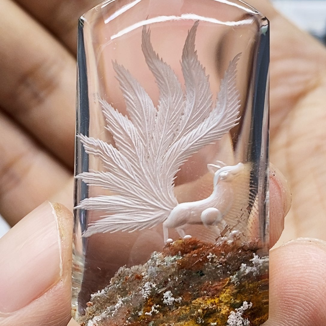 水晶吊坠未镶嵌吊坠