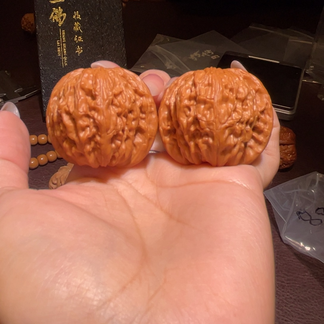 文玩核桃把件39正磨