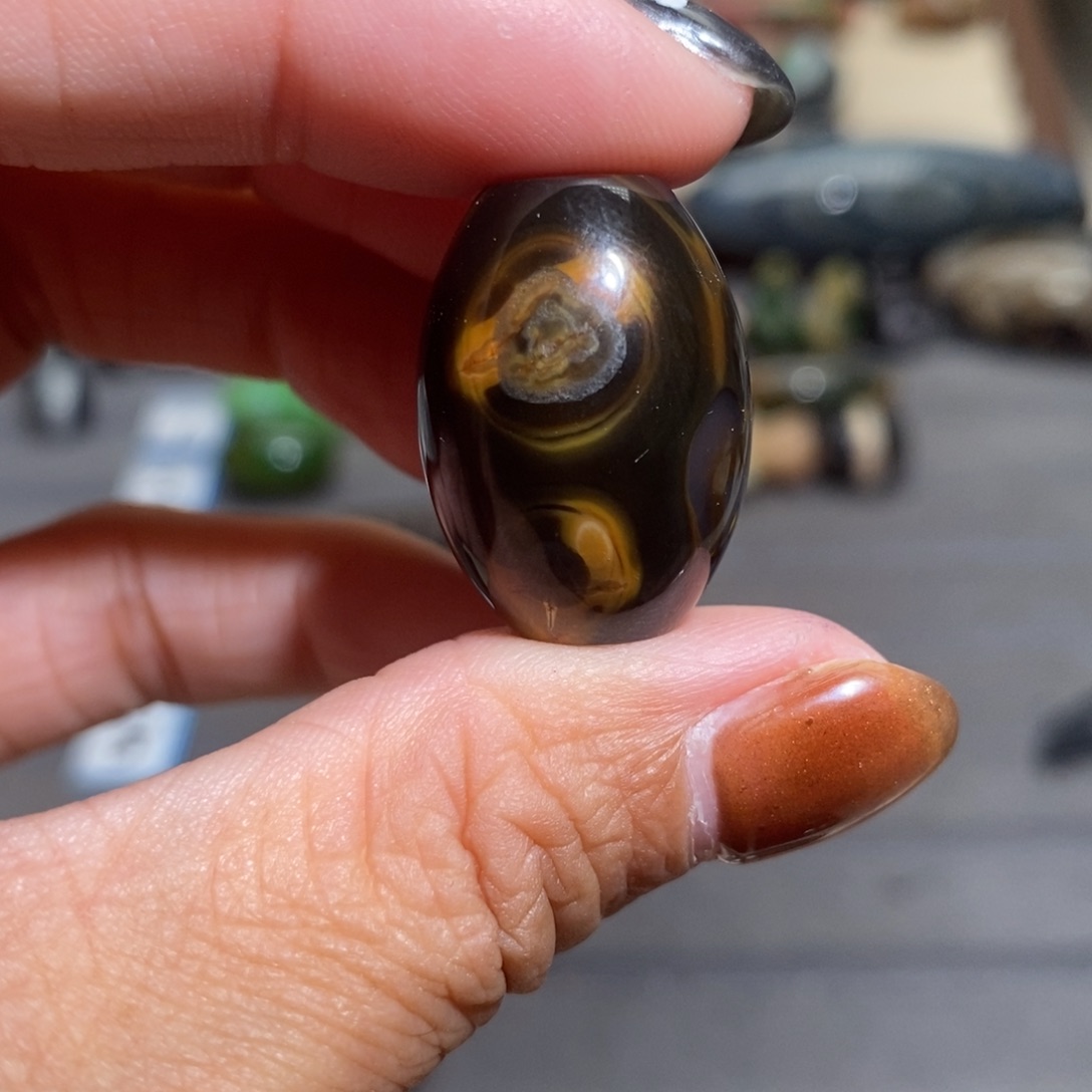 D***a玛瑙/玉髓合金手链