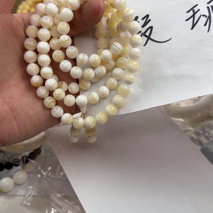 小***莉贝壳手串/手链遐思0.9脖挂52号
