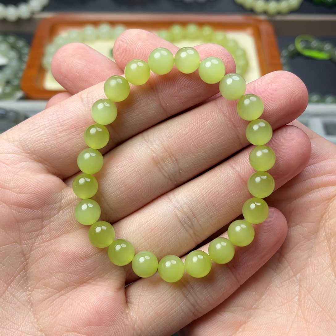 和田玉手链未镶嵌