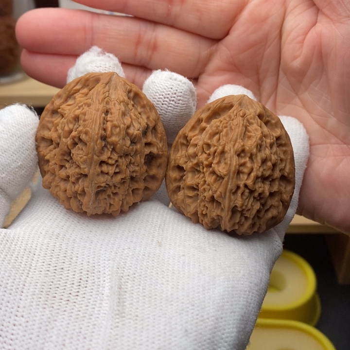 吊坠文玩核桃正三角炮毕业41尺2088