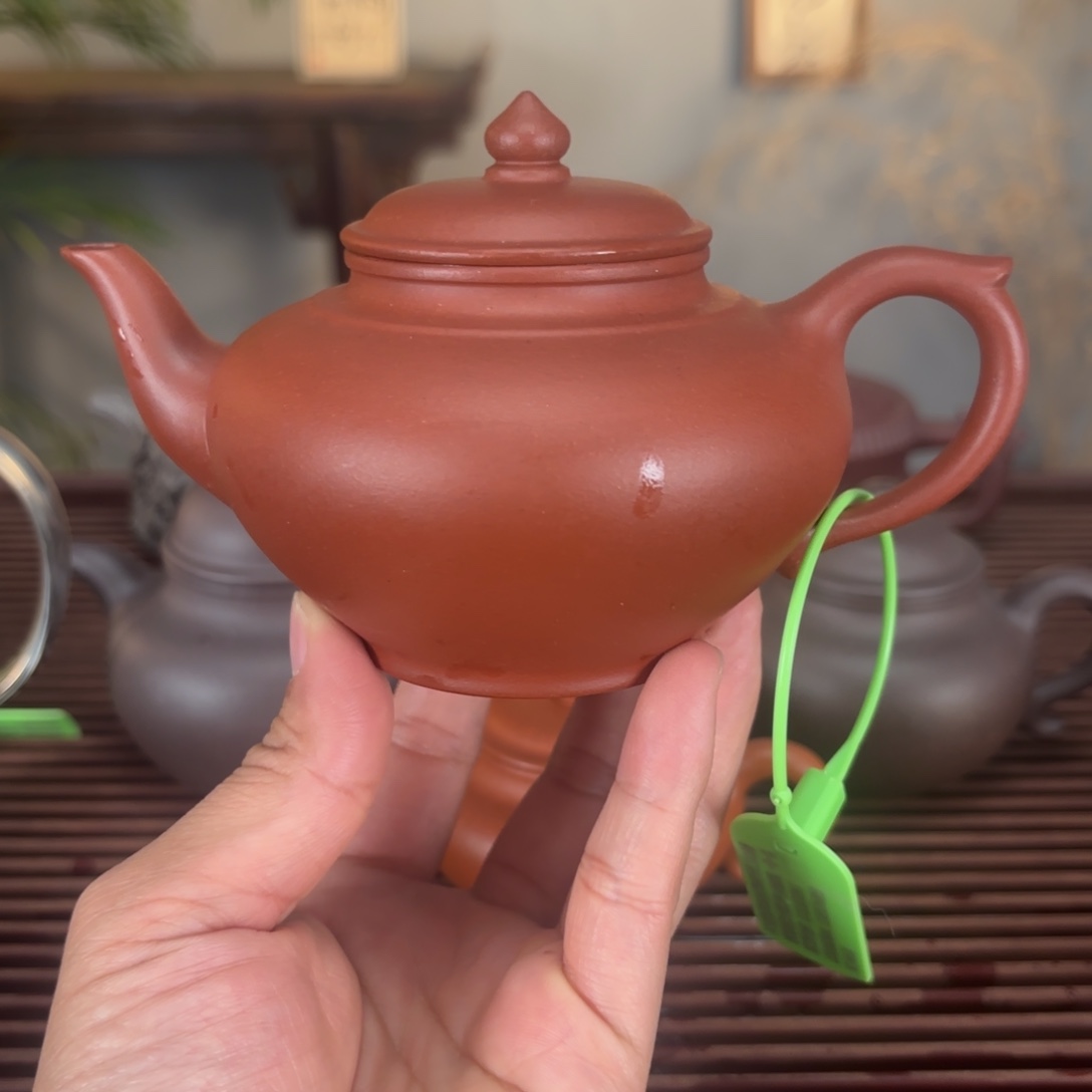 紫砂茶壶零添加老清水笑樱260毫升一物一检测