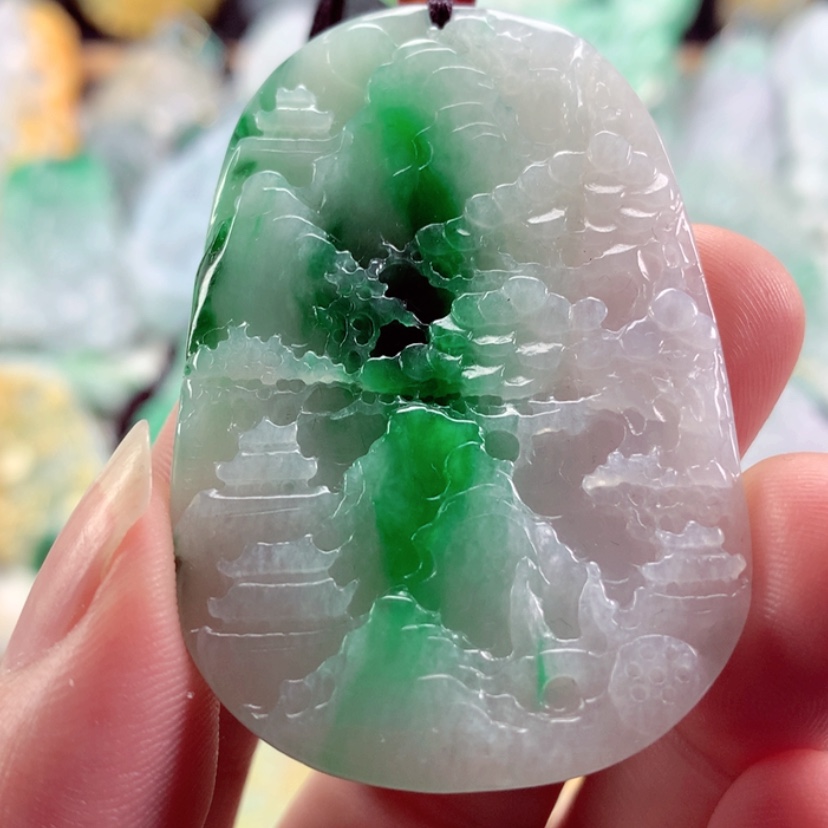 【闪购商品】翡翠吊坠(不含链)未镶嵌